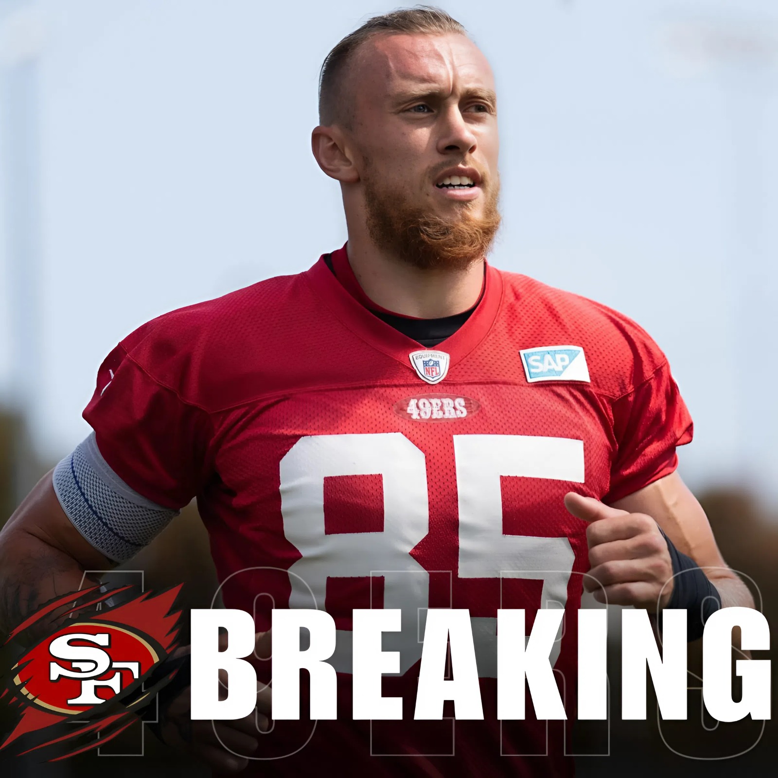 BREAKING NEWS: George Kittle Diagnosed with Torn Meniscus During TikTok Shoot — Could Miss Up to 8 Weeks... - ney