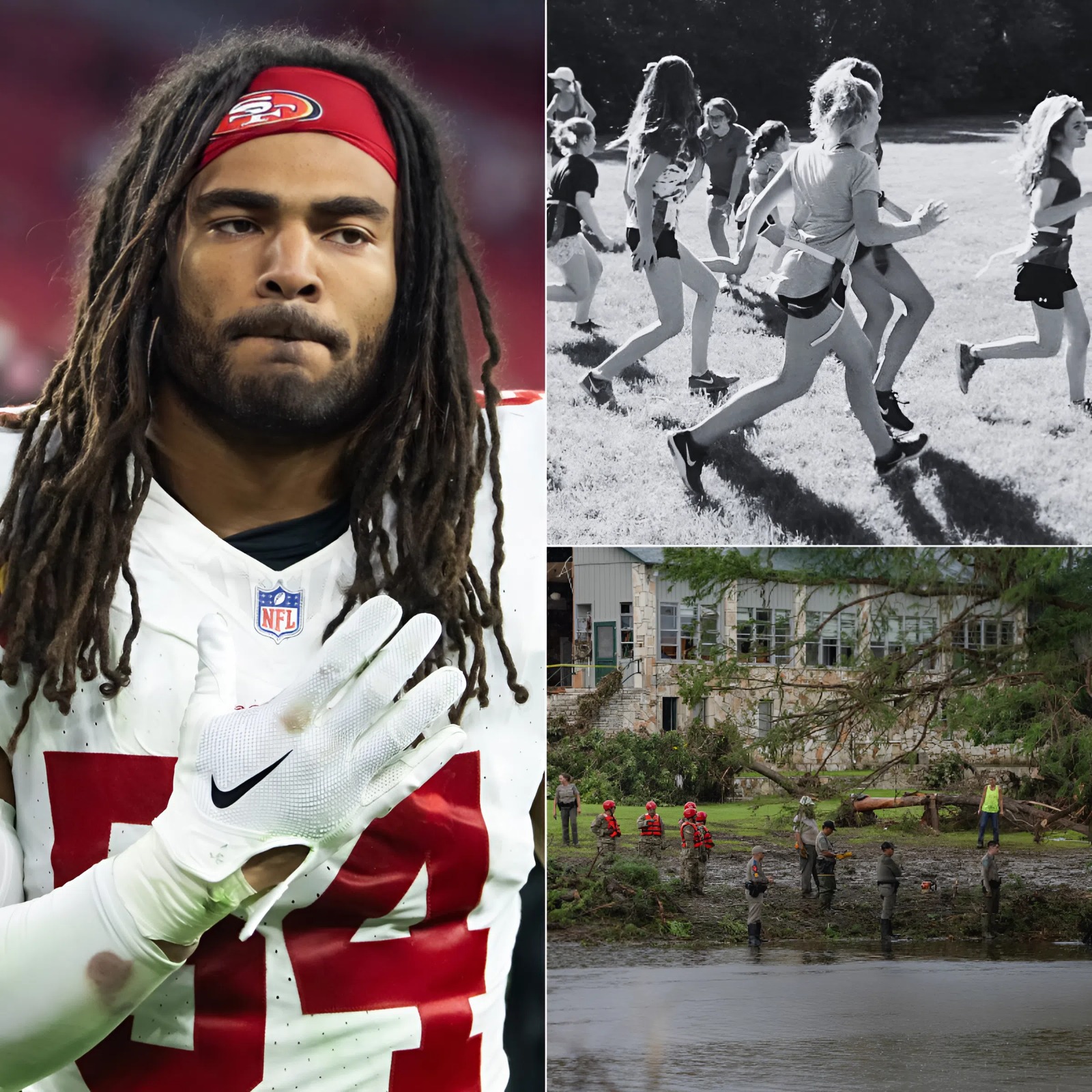 As soon as Fred Warner, star linebacker for the San Francisco 49ers, learned of the devastating floods in Texas — which killed 51 people, including 27 girls at a summer camp — he was visibly shaken. This wasn’t distant news; it was human tragedy. Moved by heartbreak, Fred quietly contributed $500,000 to the “Texas Families Fund,” dedicated to relief, recovery, and remembrance. But the gesture that truly resonated was the series of handwritten notes he mailed to the parents of each missing girl — messages filled with tenderness, empathy, and genuine sorrow. It was a reminder that in times of loss, compassion speaks louder than headlines... - ney