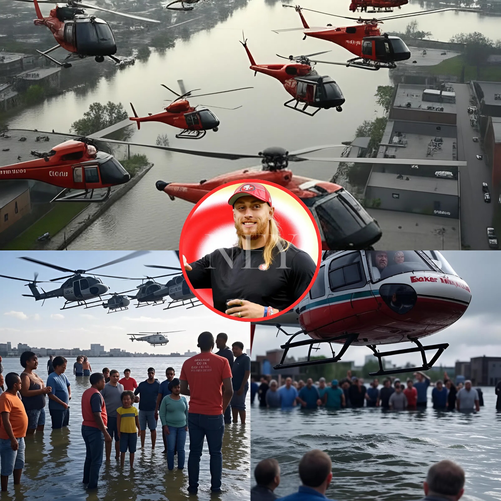 JUST IN: More than 2.7 tons of aid were flown to Texas aboard six private planes leaving from San Francisco. What turned heads was the bright “Kittle Cares” decal on the aircrafts — exposing the man quietly behind the mission: George Kittle. With zero media presence and no social posts, his act of compassion went viral only after airport staff leaked a photo. “He just wanted to help — not be seen,” one pilot said... - CRISS