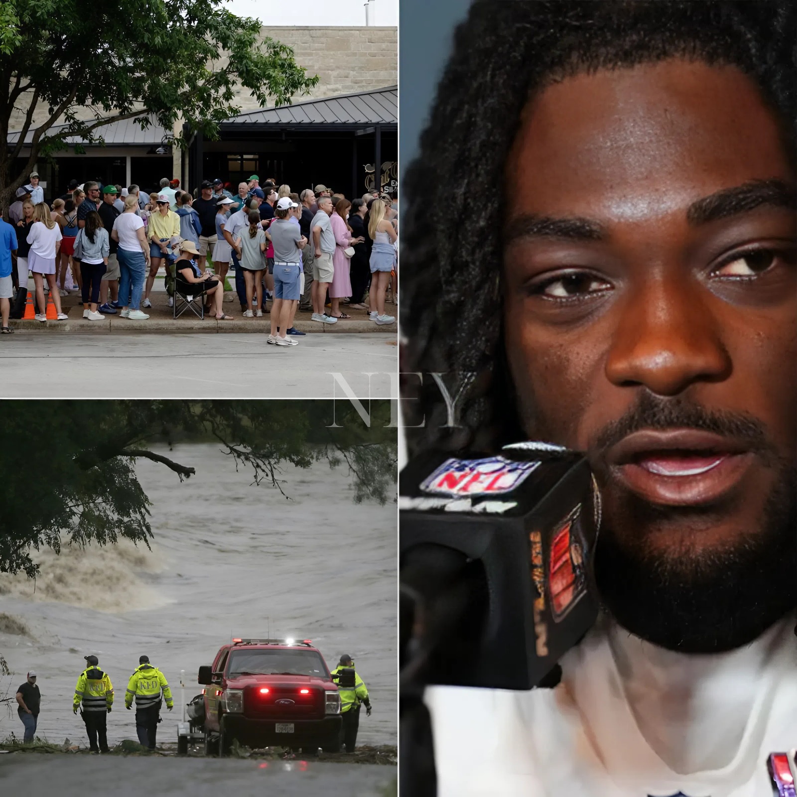I Was the Only One There—And They Were All Looking at Me” During the catastrophic Texas floods this 4th of July weekend, 49ers wide receiver Brandon Aiyuk unexpectedly found himself at Camp Mystic, right as the situation turned deadly. 27 campers and staff lost their lives. Brandon, relying only on instinct and courage, helped bring 165 others—mostly frightened kids—to safety before any formal rescue team could arrive. He now opens up for the first time, recounting the chaos, the weight of the moment, and how the hope in those kids’ eyes gave him the strength to keep going... - ney