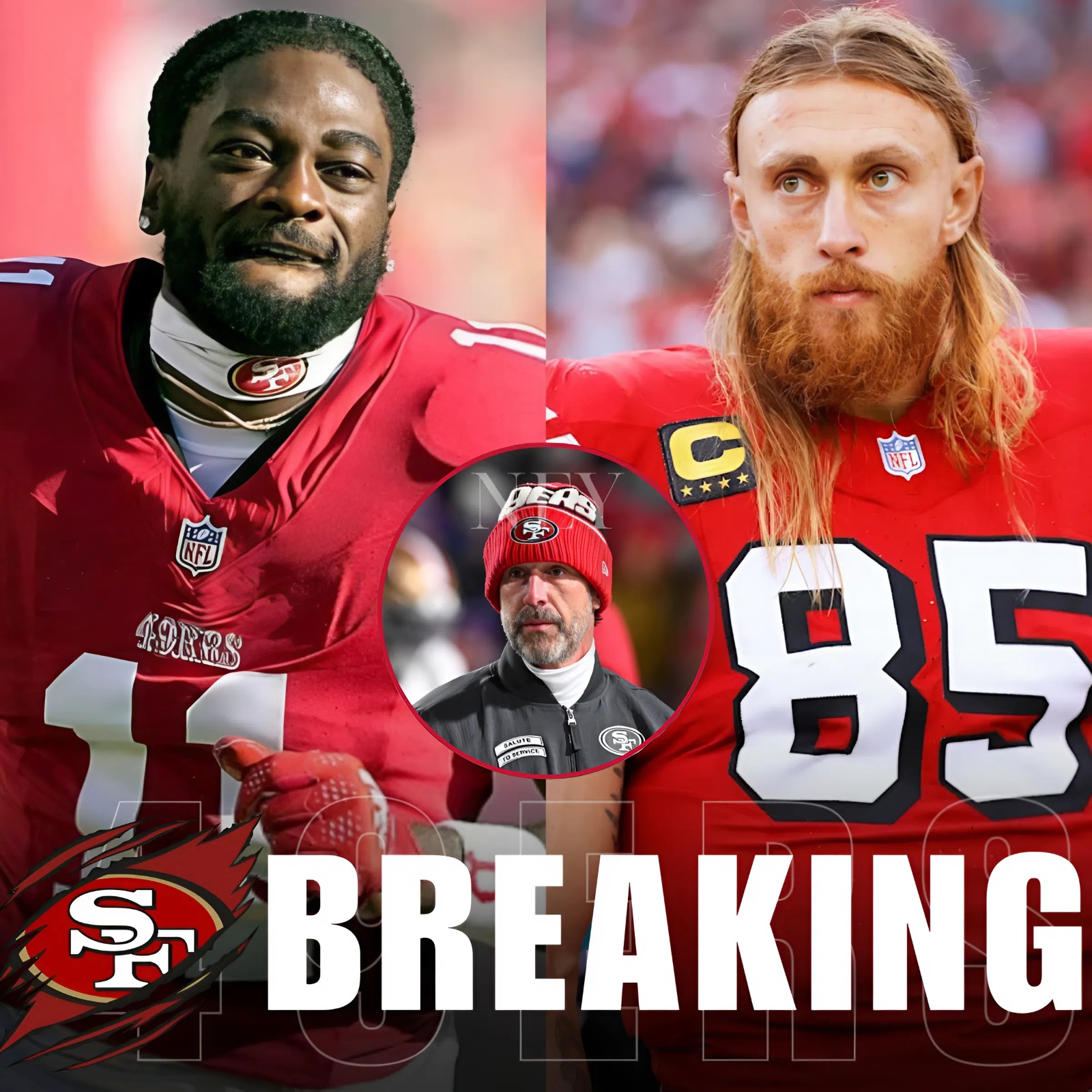 HOT NEWS: Before the NFC Championship, Brandon Aiyuk Issued a Bold Ultimatum to the 49ers — “It’s Either Me or That Rookie.” George Kittle Was Furious. Kyle Shanahan Fired Back Without Holding Back... - ney