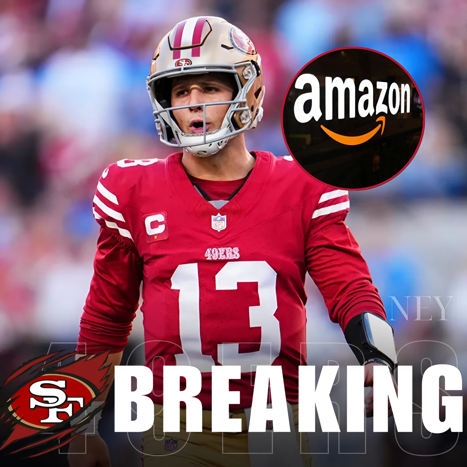 LATEST NEWS: Amazon put $5.8 million on the table for a behind-the-scenes docuseries centered on Brock Purdy’s rise from Mr. Irrelevant to NFL star. But Purdy declined. Quietly. No statement. No PR. Just football. That decision may have said more than any press conference ever could... - ney