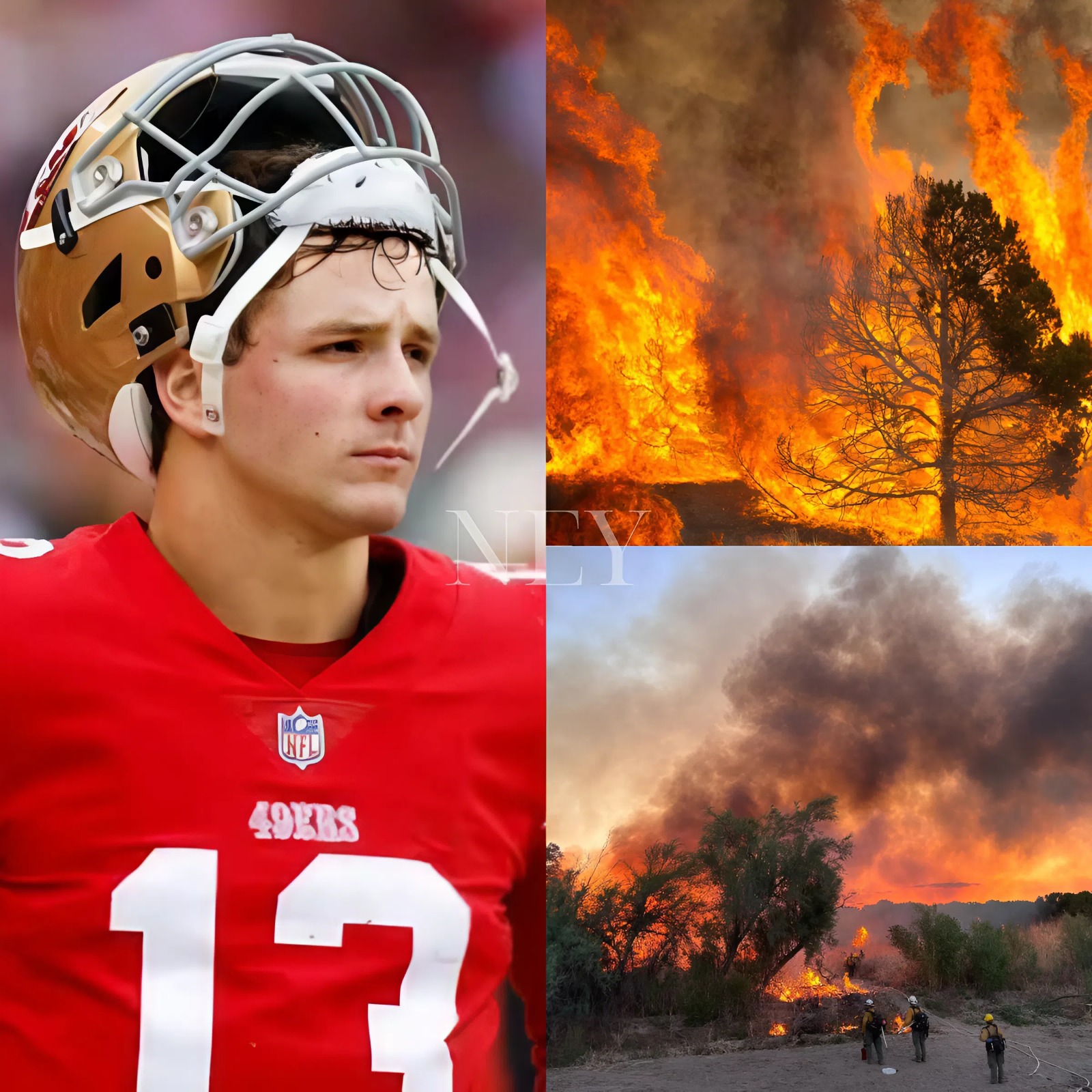 BREAKING: 49ers QB Brock Purdy Donates $2 Million to Grand Canyon Fire Victims — “They Needed Us, So I Answered”. As wildfires engulf parts of Arizona’s iconic Grand Canyon region, Brock Purdy quietly made a bold move — wiring $2 million to relief organizations aiding displaced residents and firefighters. His calm leadership on the field is now matched by powerful action off of it... - ney