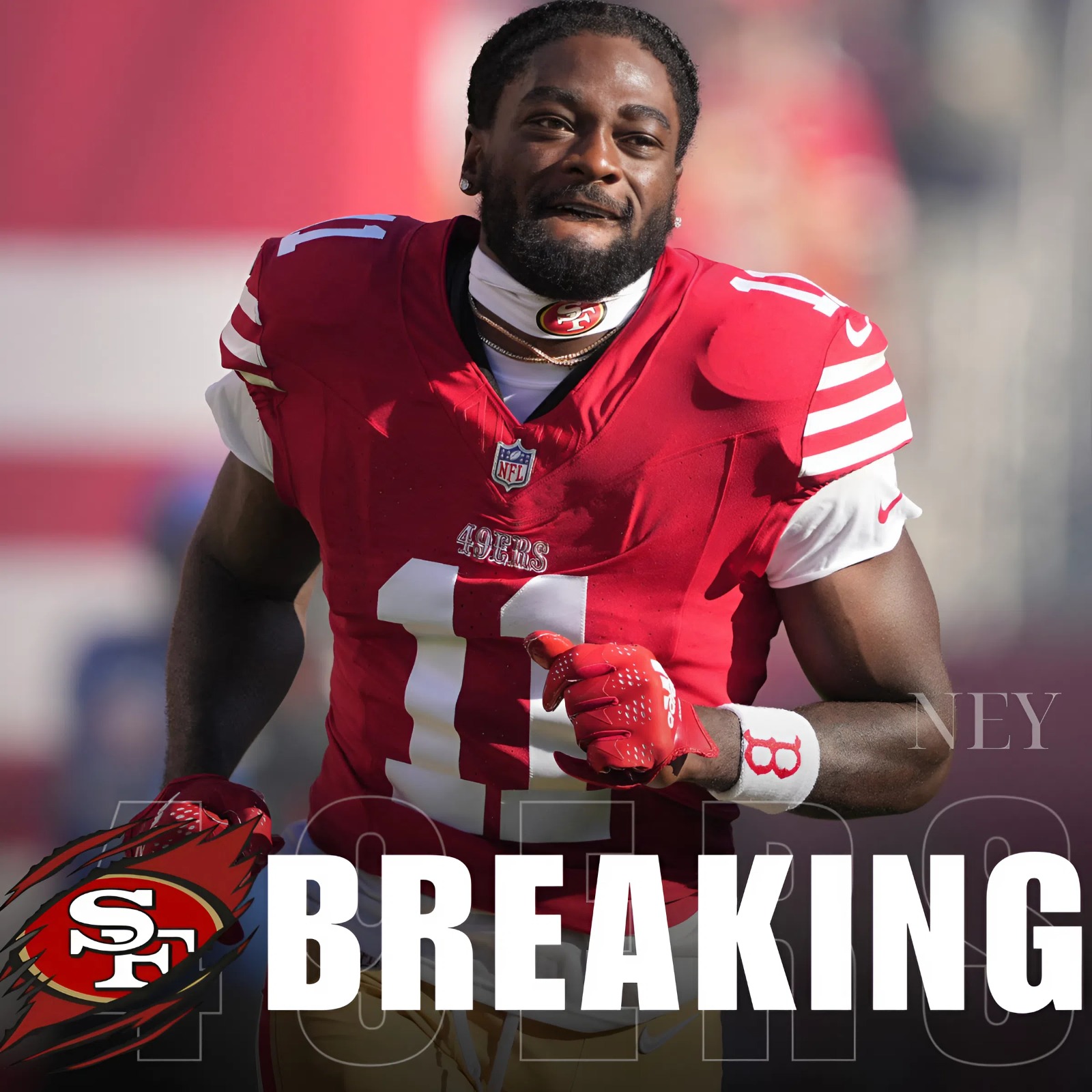 POWERFUL CONFESSION: 49ers Wide Receiver Shares How He Went Without Lunch Throughout High School to Help Feed His Baby Sister — “She Was More Important Than My Hunger”... - ney