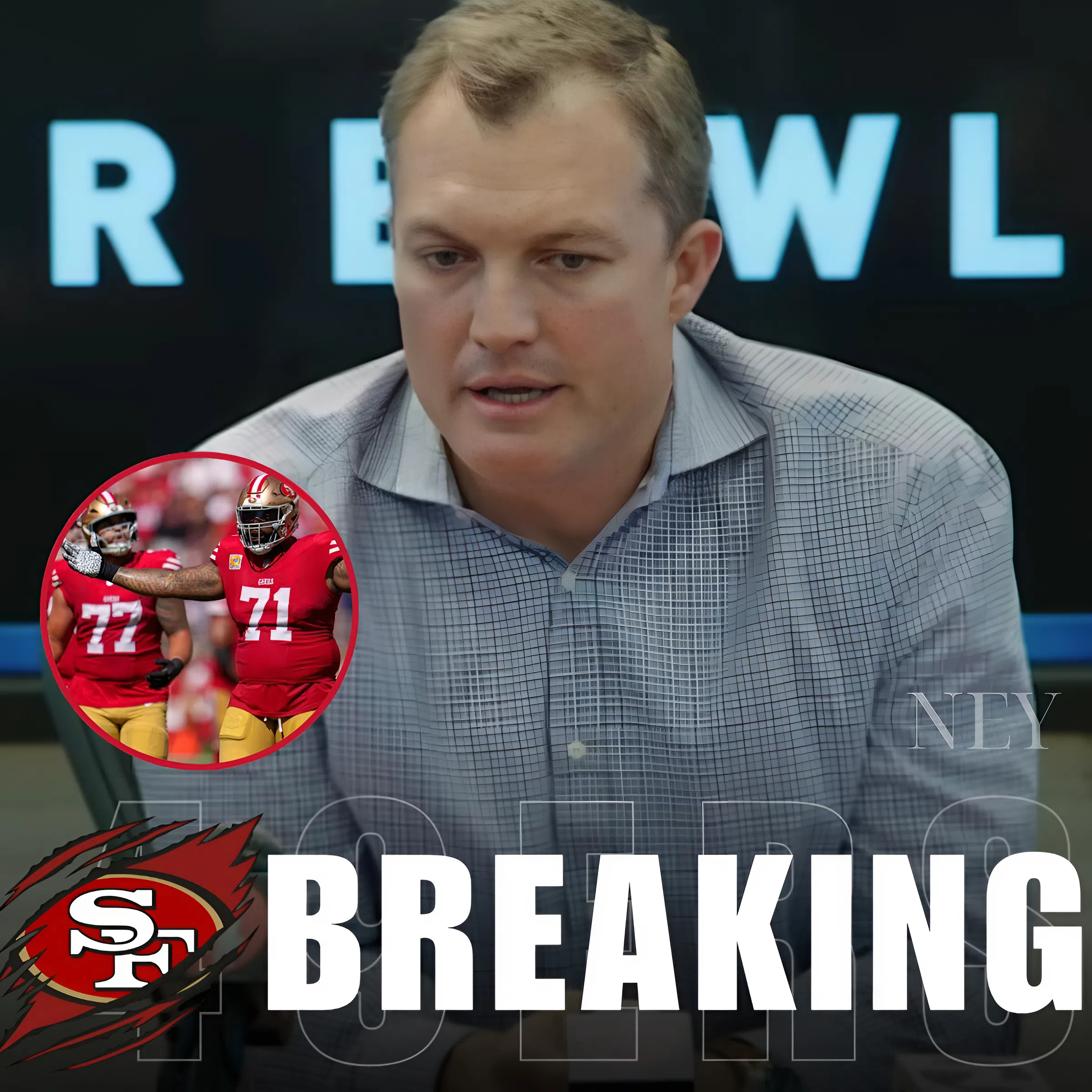 LATEST NEWS: 49ers GM Hints at Major Roster Cuts – Shock as Beloved Star May Be on the Chopping Block… Whispers from inside the 49ers’ camp suggest that a high-profile veteran — once considered untouchable — may not survive the next wave of roster decisions. General Manager John Lynch hinted in a recent press conference that "no spot is guaranteed," leaving fans scrambling to figure out which beloved player could be let go. As tensions build ahead of preseason cuts, could this be the end of an era in San Francisco?... - ney