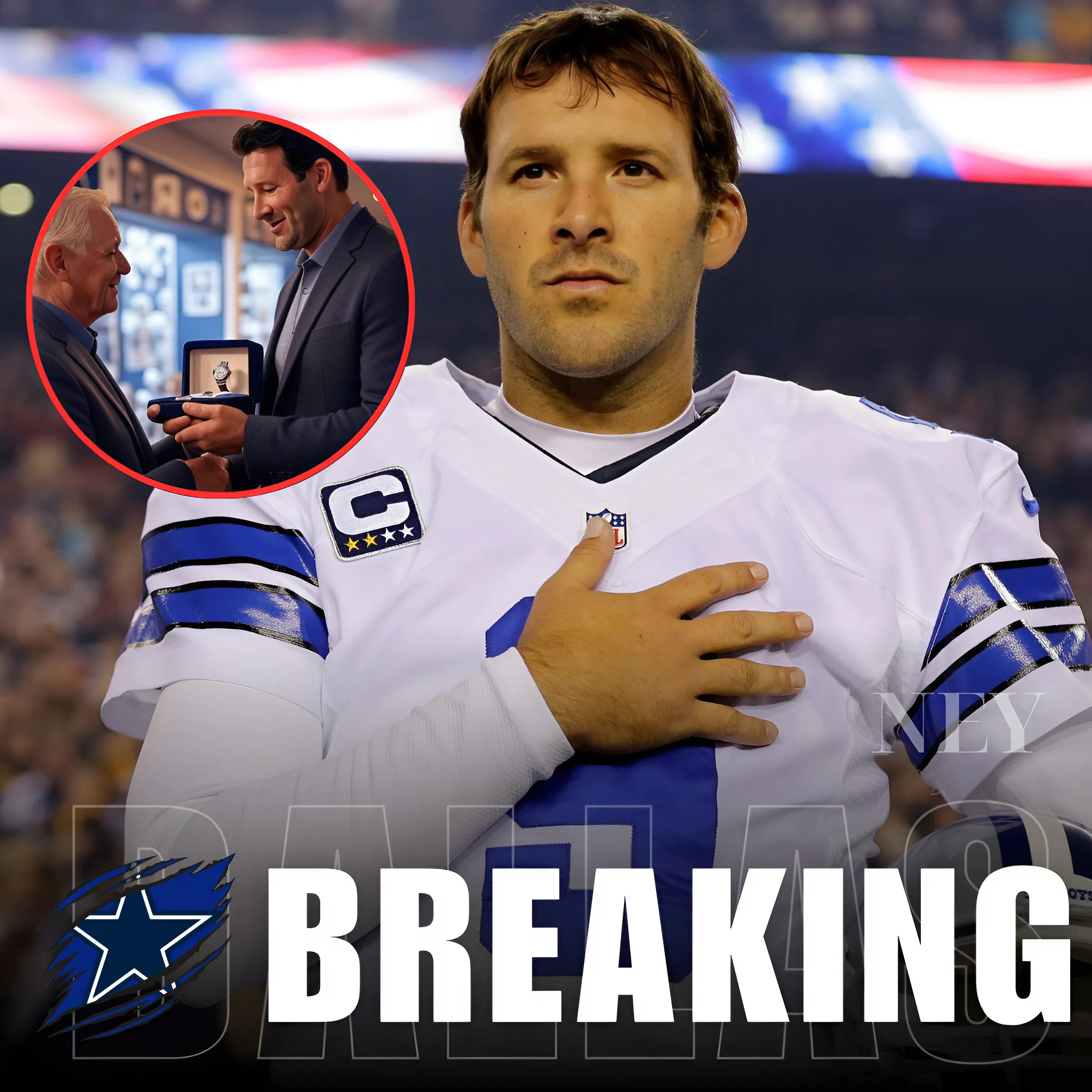 During his quiet return to Dallas, Tony Romo surprised the Cowboys by presenting each of them with a custom $250,000 Cowboys watch and a thank you note — a private gesture of deep gratitude for the years they spent together. No cameras, no headlines — Just the enduring humility of a true Cowboy legend… .Qu – Media News 48