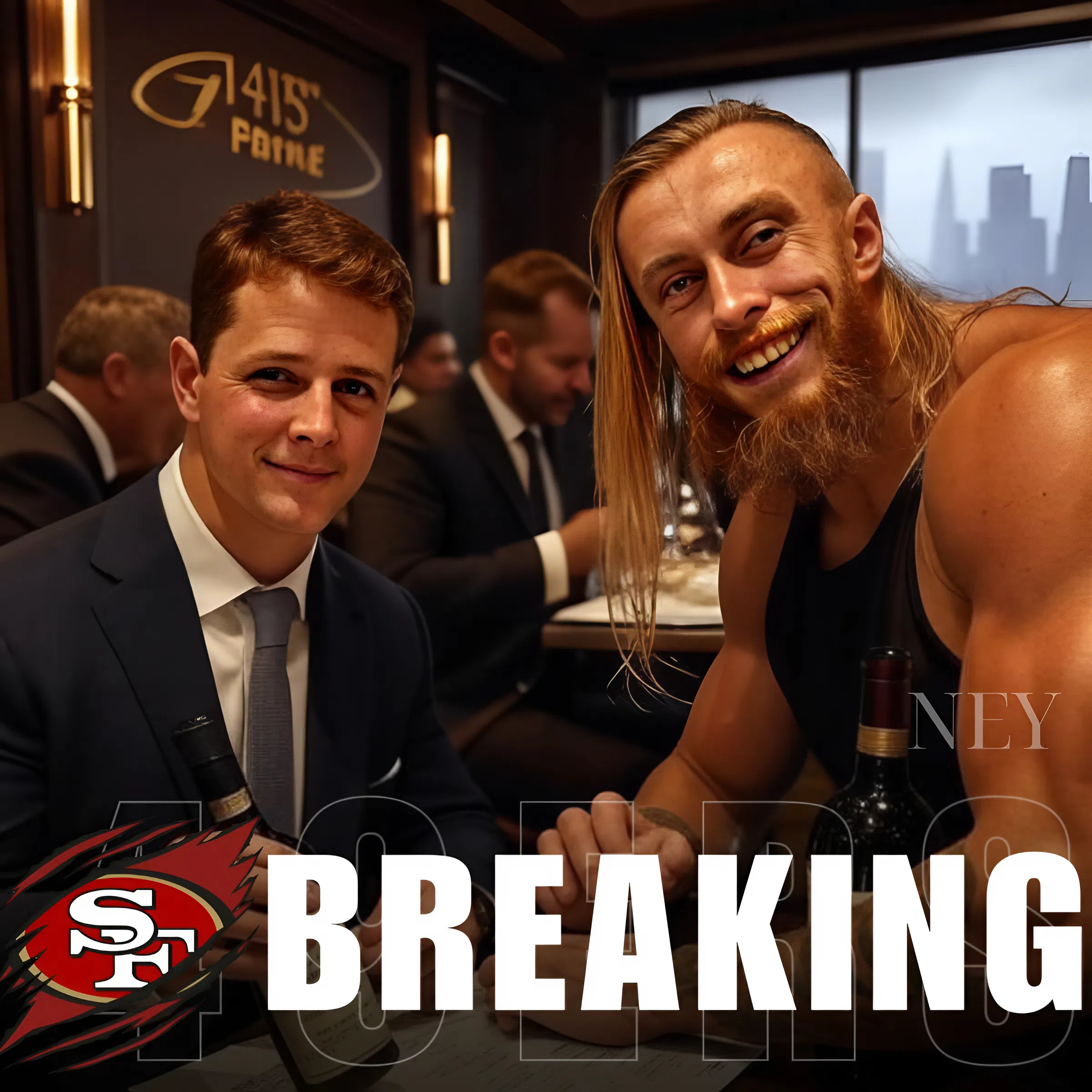 EXCLUSIVE: Something’s cooking in San Francisco — and it’s not just football. On the foggy edge of Fisherman’s Wharf, tucked inside the Kimpton Alton Hotel, whispers are spreading fast: Brock Purdy and George Kittle are launching a secret culinary project — one that’s now revealed as 415 Prime, a luxury steakhouse opening late summer 2025. What makes this place different? Why is the wine list curated by a former Niner? And what did a viral TikTok leak about the surprise booth reserved only for “day-one fans”?... - ney