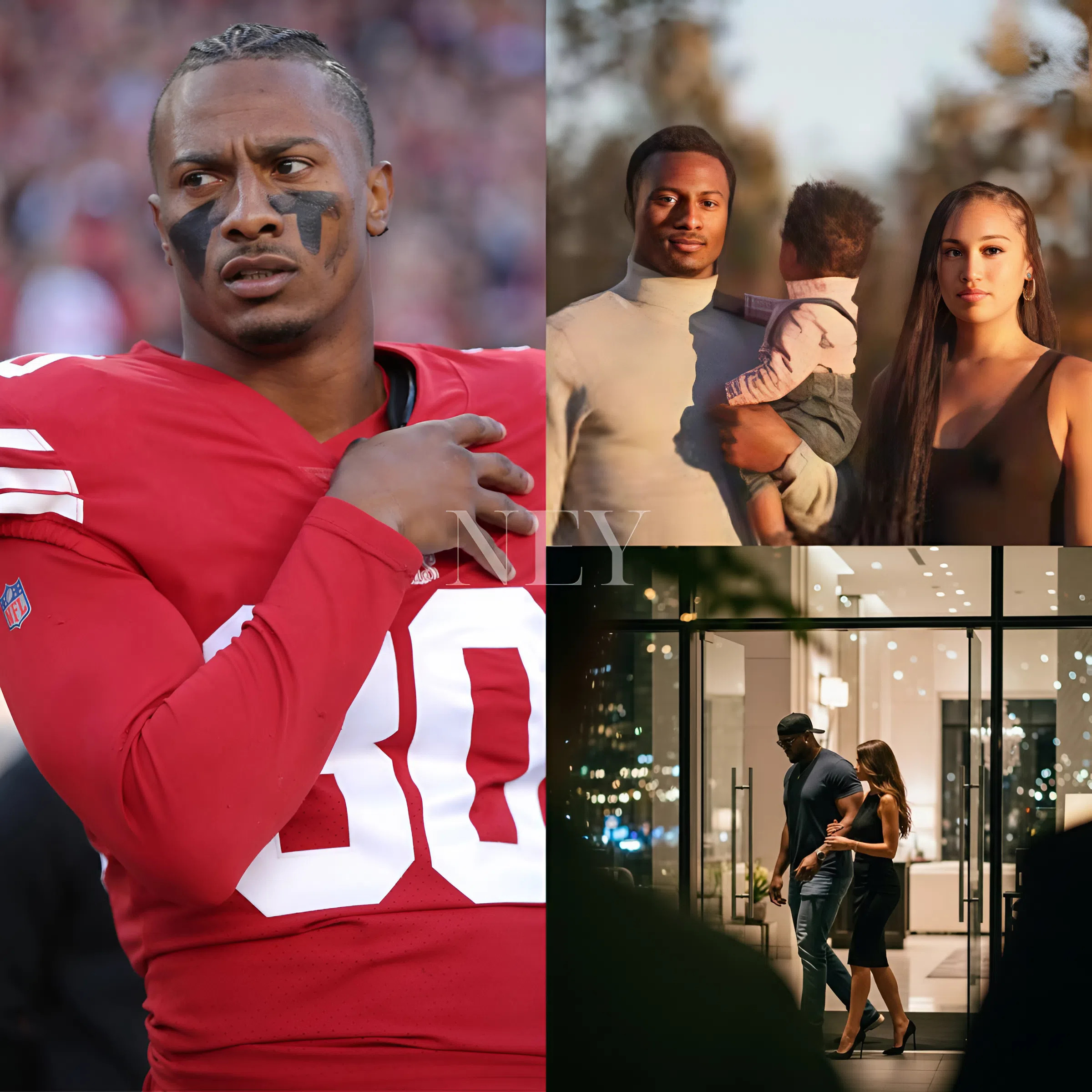 BREAKING NEWS: George Odum’s Wife Files for Divorce Following Alleged Late-Night Hotel Encounter — 49ers Fans Caught Off Guard. San Francisco is grappling with unexpected news as George Odum, special teams standout for the 49ers, finds himself in the spotlight for all the wrong reasons. His wife released a heartfelt statement announcing her decision to pursue a divorce, just hours after Odum was reportedly seen entering a hotel with another individual under suspicious circumstances... - ney