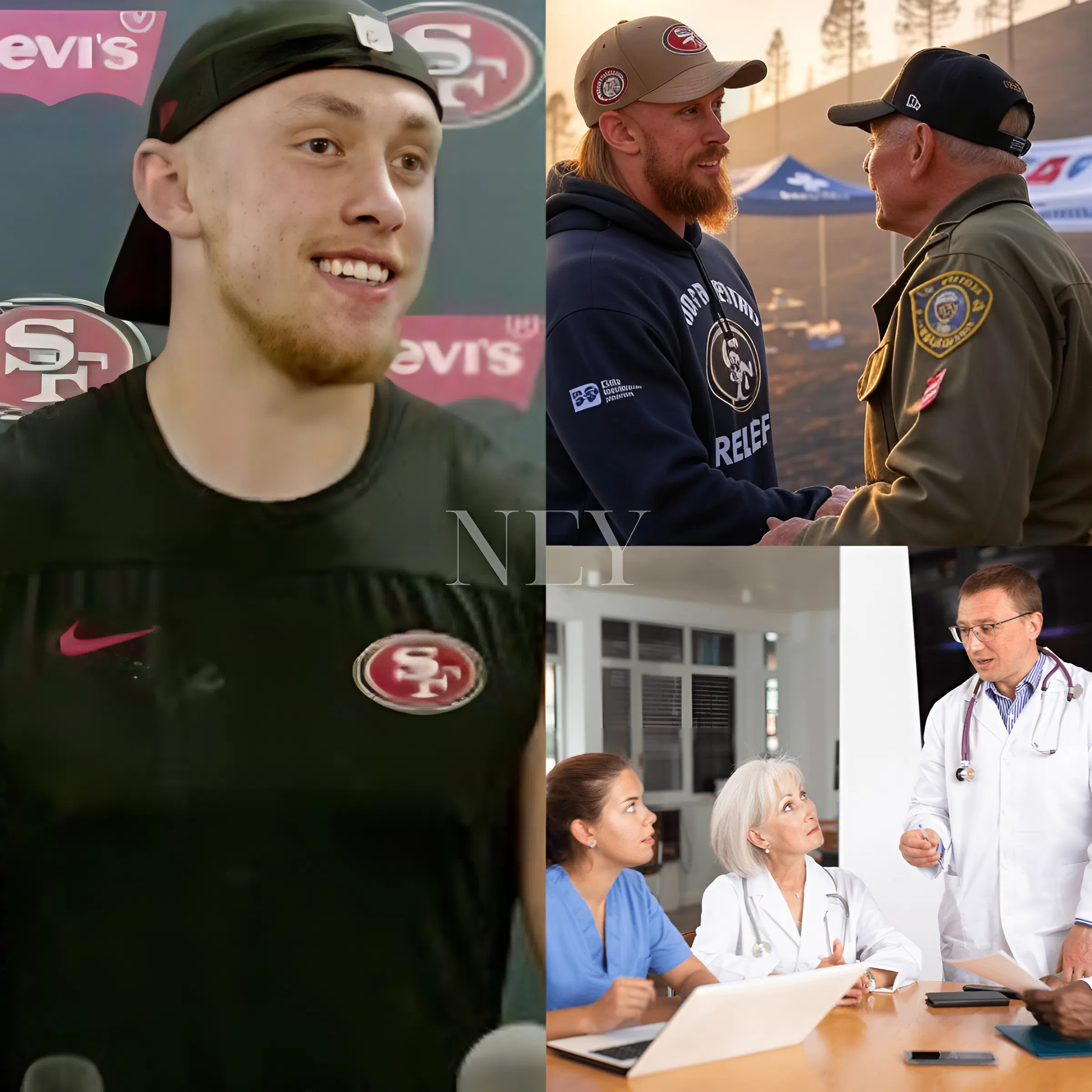 LATEST UPDATE: Just five minutes ago, 49ers star George Kittle shared that he’s donating the majority of his playoff earnings from 2025 to wildfire relief and veterans’ medical support across California. “We didn’t finish the season the way we wanted,” Kittle said, “but I’m proud to stand for something bigger than football.”... - ney
