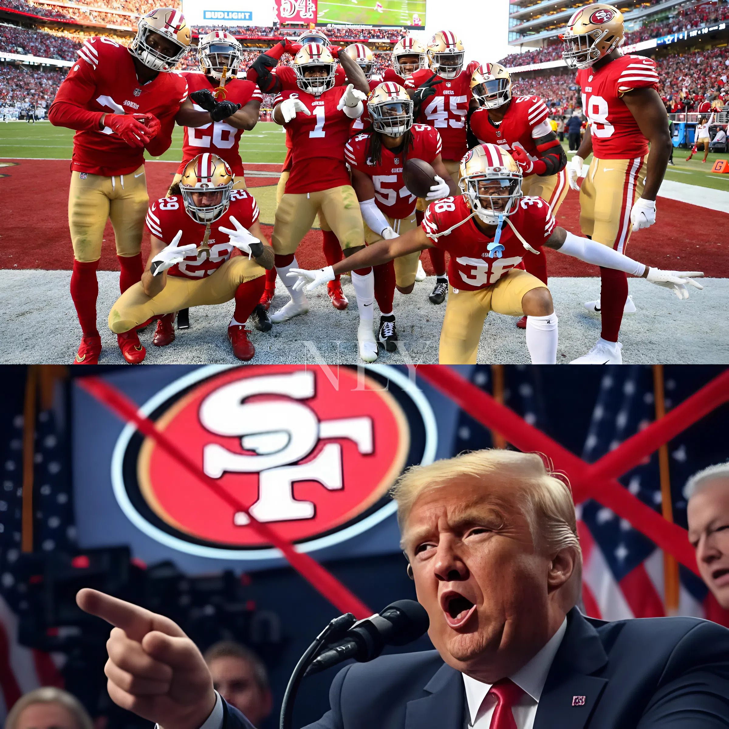 JUST IN: President Trump Demands the 49ers Abandon Their Historic Name — And the 8 Words He Used to Justify It Are Sparking National Outrage. The statement, delivered during a fiery press conference, has reignited debates over patriotism, identity, and whether sports teams should be forced to rewrite history. Could this be the most divisive NFL moment since Colin Kaepernick’s protest... - criss