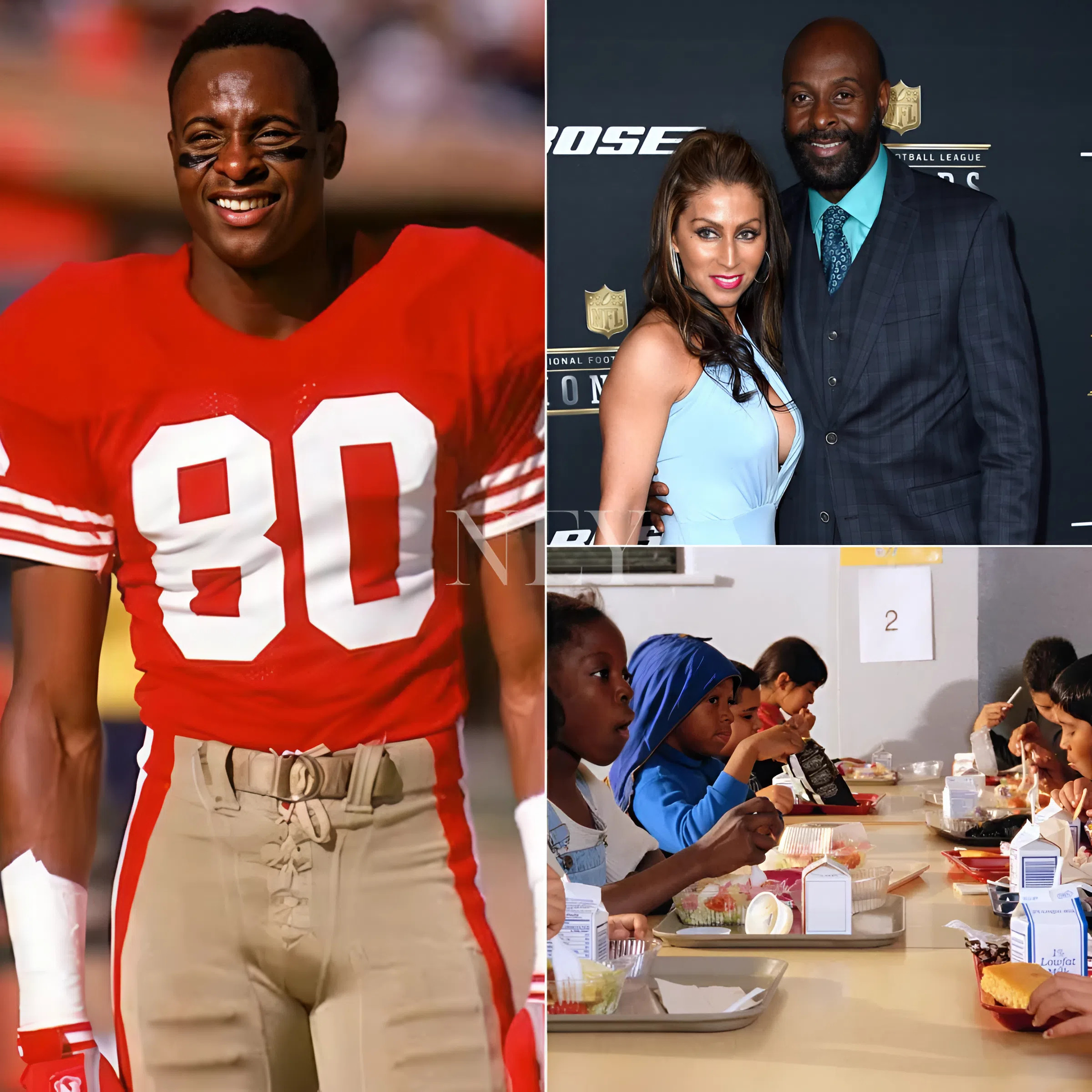 BREAKING: Jerry Rice and His Wife Covered $572,000 in Outstanding Lunch Bills Across 105 Schools — The Words They Penned on Receipts Left Students in Tears. Many Had Endured Hunger Silently. After Reading the Message, One Student Was Prompted to Ask… - ney
