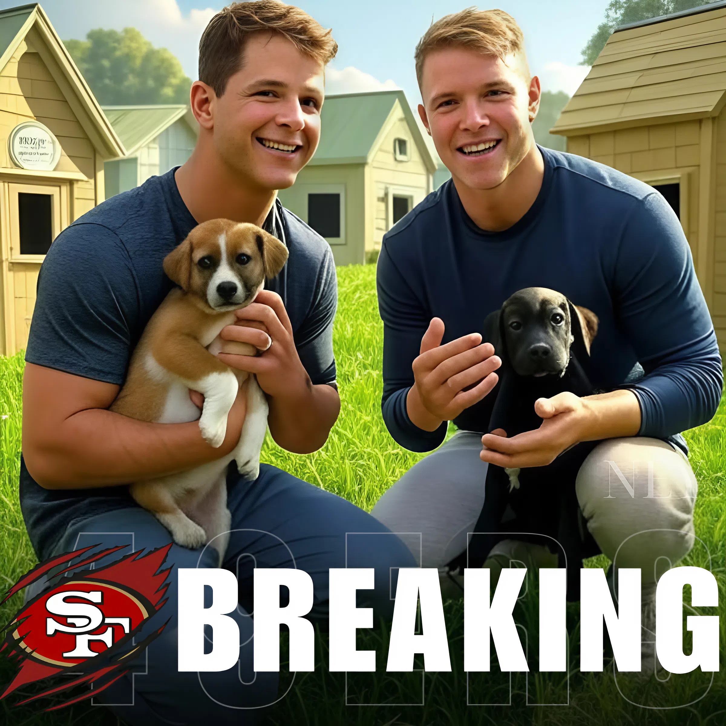BREAKING: Brock Purdy and Christian McCaffrey Join Forces to Build a $10.3 Million Animal Rescue Sanctuary in Northern California — A Safe Haven for Abandoned Pets with Full-Time Vet Care, Therapy Zones, and Adoption Services. But it’s not just about animals — the story behind why they did it is melting hearts across the country… and one puppy named “Faith” may have been the turning point... - ney