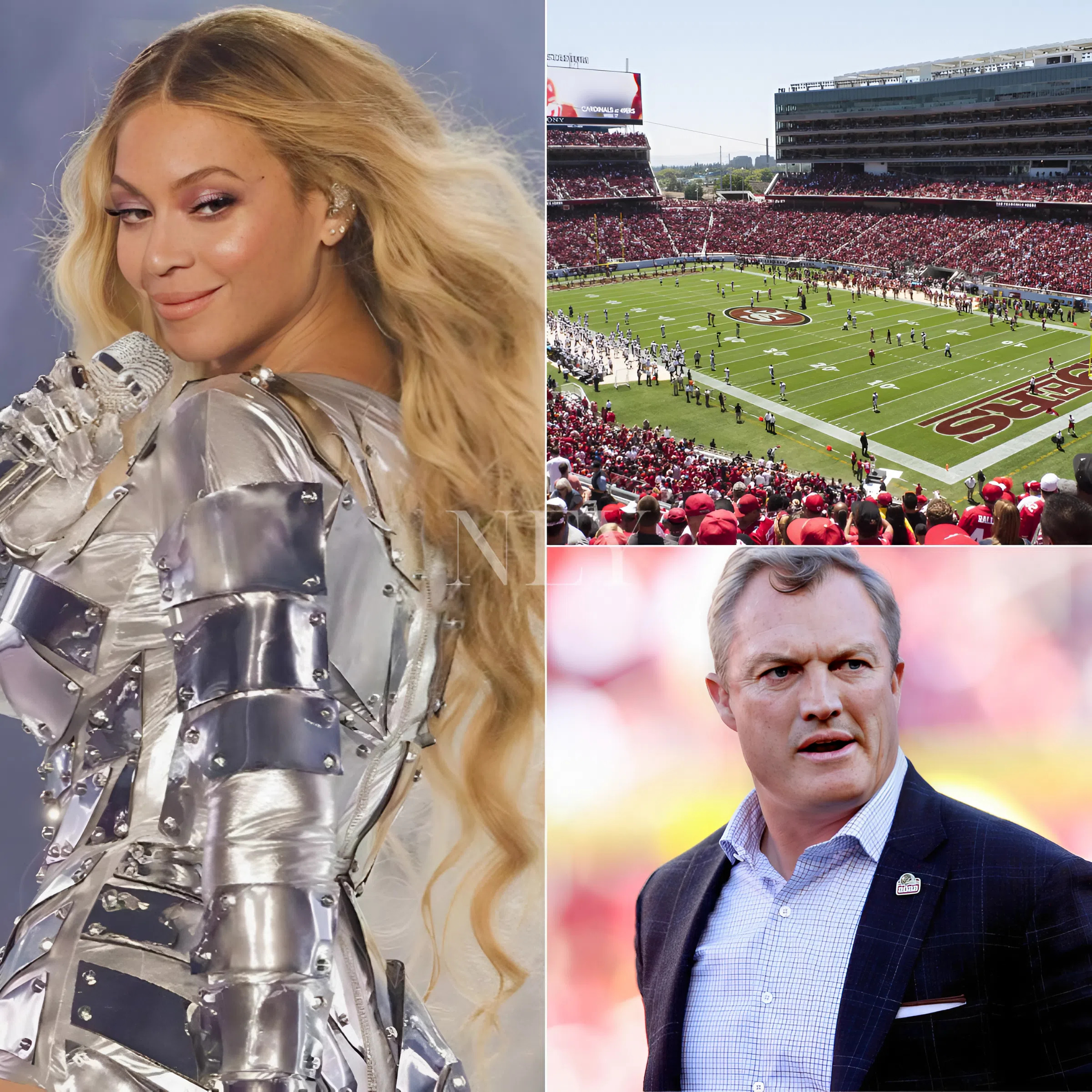 SH0CKING: Beyoncé’s return to the Bay Area was all but confirmed — until Levi’s Stadium quietly removed her 2025 concert stop from the calendar without a trace. No official statement was released, but insiders suggest a clash between the tour’s production demands and the 49ers’ strict off-season access rules. Some fans speculate it may even be tied to turf preservation ahead of the team’s newly restructured training schedule. Regardless, the silence from both parties has only added fuel to the fire. For a stadium that once welcomed her with open arms, the sudden about-face has the BeyHive demanding answers... - ney