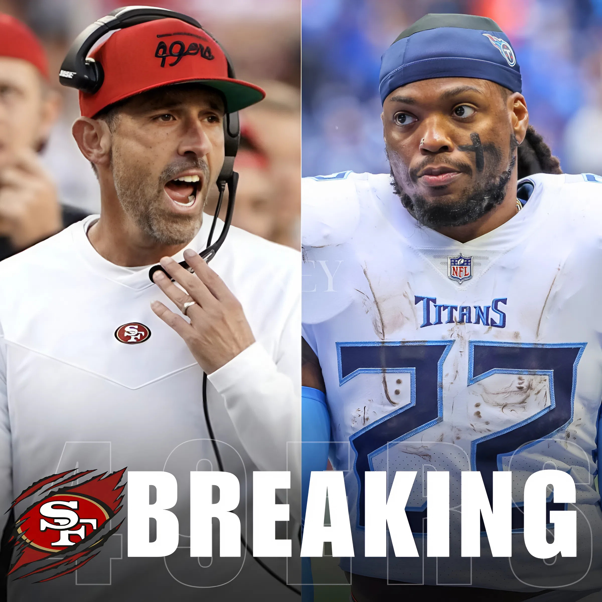 DEAL ACCEPTED: The San Francisco 49ers have stunned the league by signing legendary running back Derrick Henry to a massive $72 million deal, positioning him as the ultimate weapon in their Super Bowl run. The news blindsided pundits, who had long speculated Henry might hang up his cleats. Instead, he’s chosen to join one of the NFL’s most complete rosters, ready to pound through defenses in Kyle Shanahan’s dynamic scheme. Fans are ecstatic, and rivals across the league know this move just tilted the power balance in San Francisco’s favor... - ney