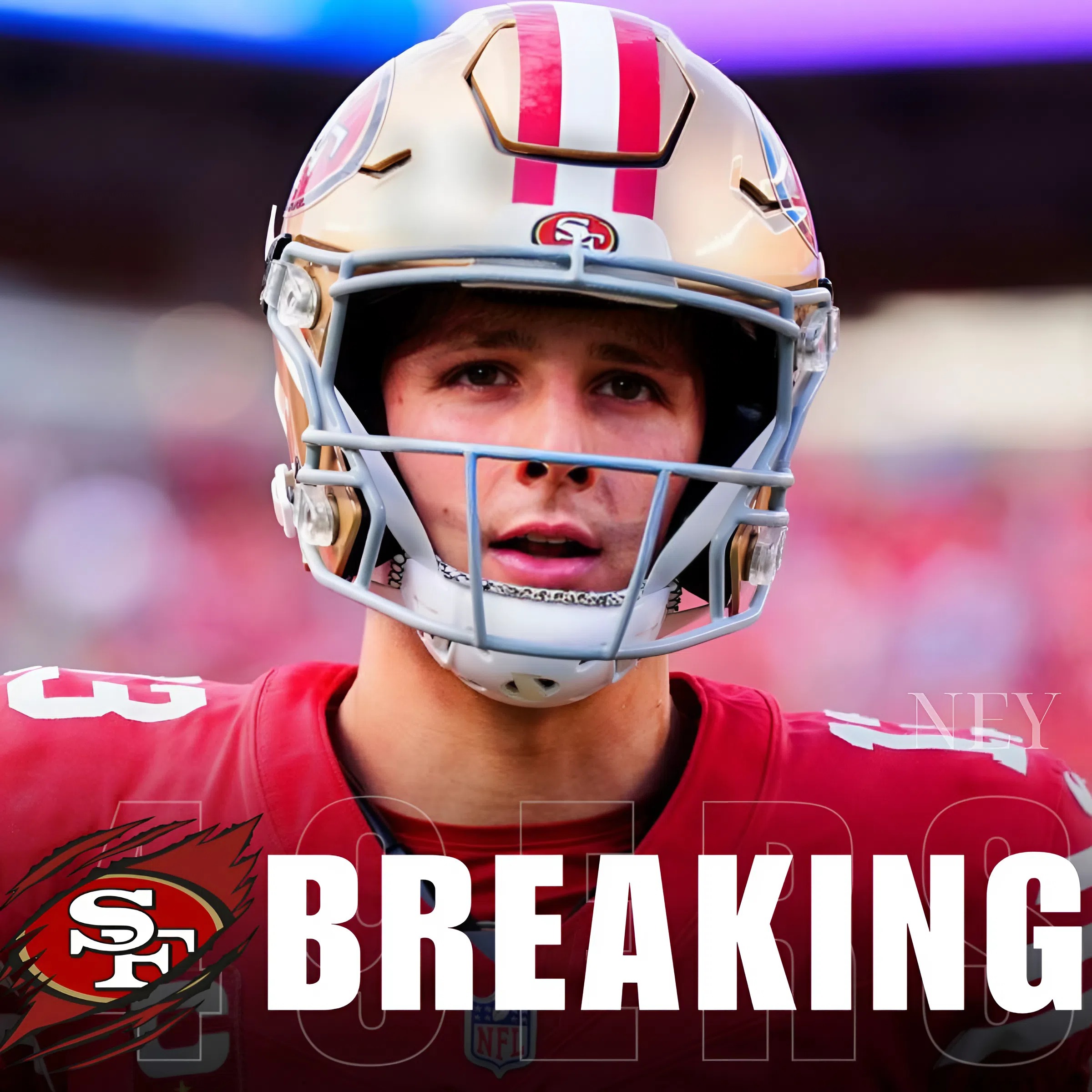 Lifelong 49ers fan vents on ESPN about the team’s struggles: “There’s hype and there’s history. And Brock Purdy deserves better. The Niners haven’t finished the story in years — and unless you’ve been there, you don’t know what it is to win it all. I’ll always wear the red and gold. But some decisions at the top make me question — are they really chasing rings, or just chasing revenue?... - ney