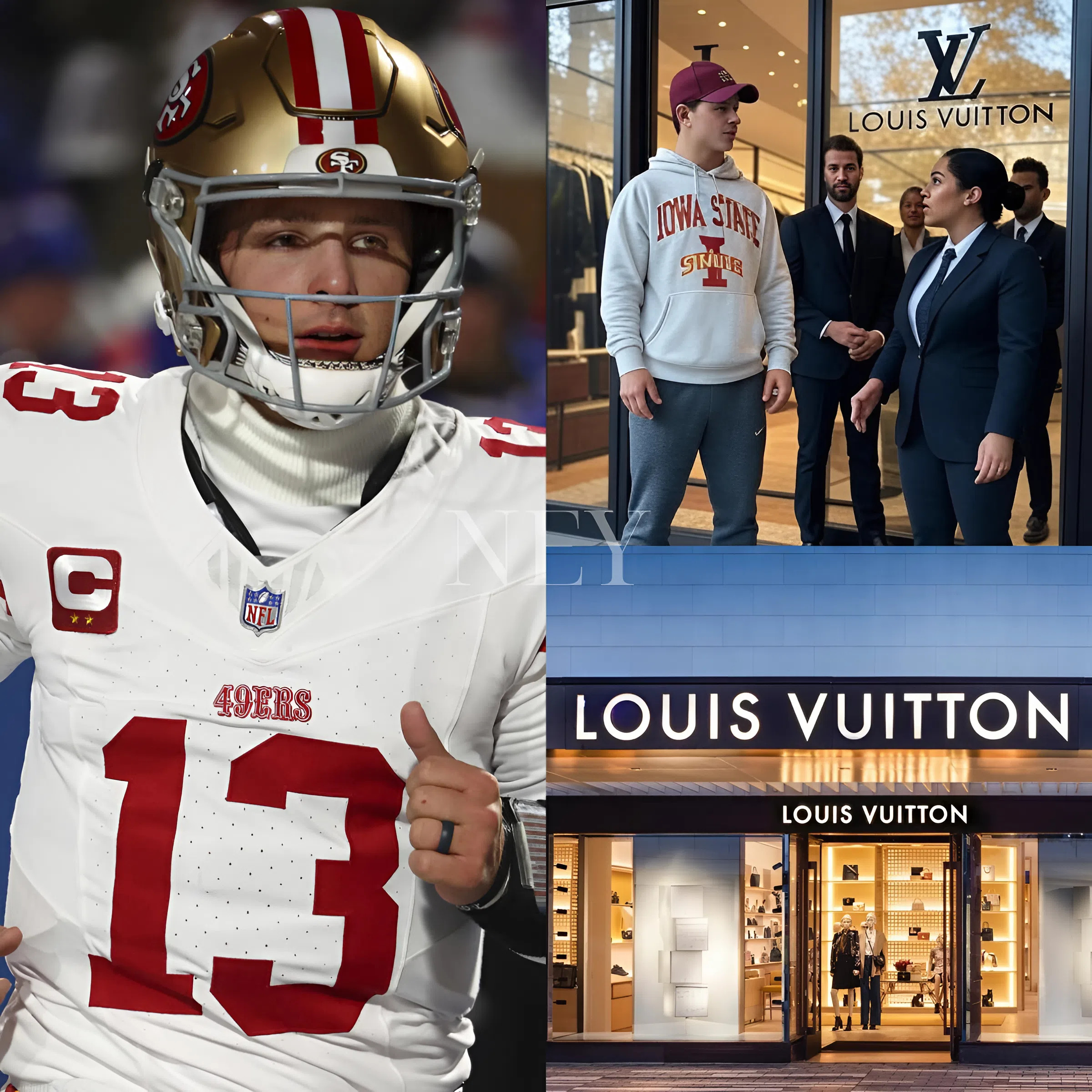 “They Had No Idea”: 49ers QB Brock Purdy Gets Snubbed at Louis Vuitton — Then Flips the Script in Viral Fashion.criss