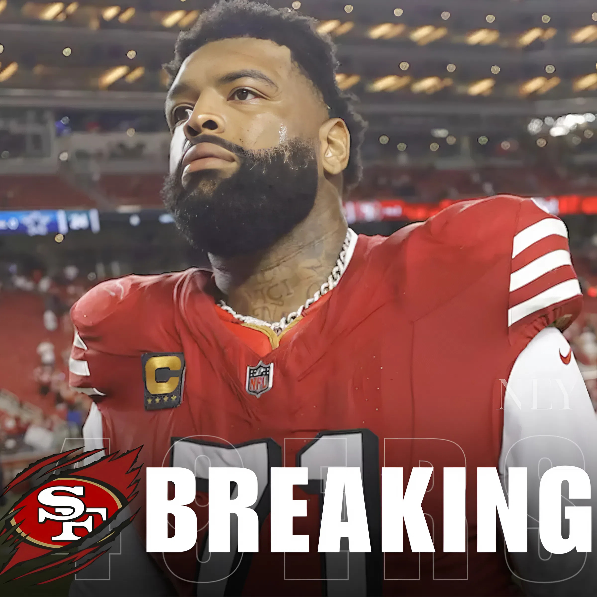 TRENDING: 49ers’ veteran OT Trent Williams surprises everyone with a $360,000 donation to the store that made sure he had food when he was living on the streets before his NFL career began… - ney