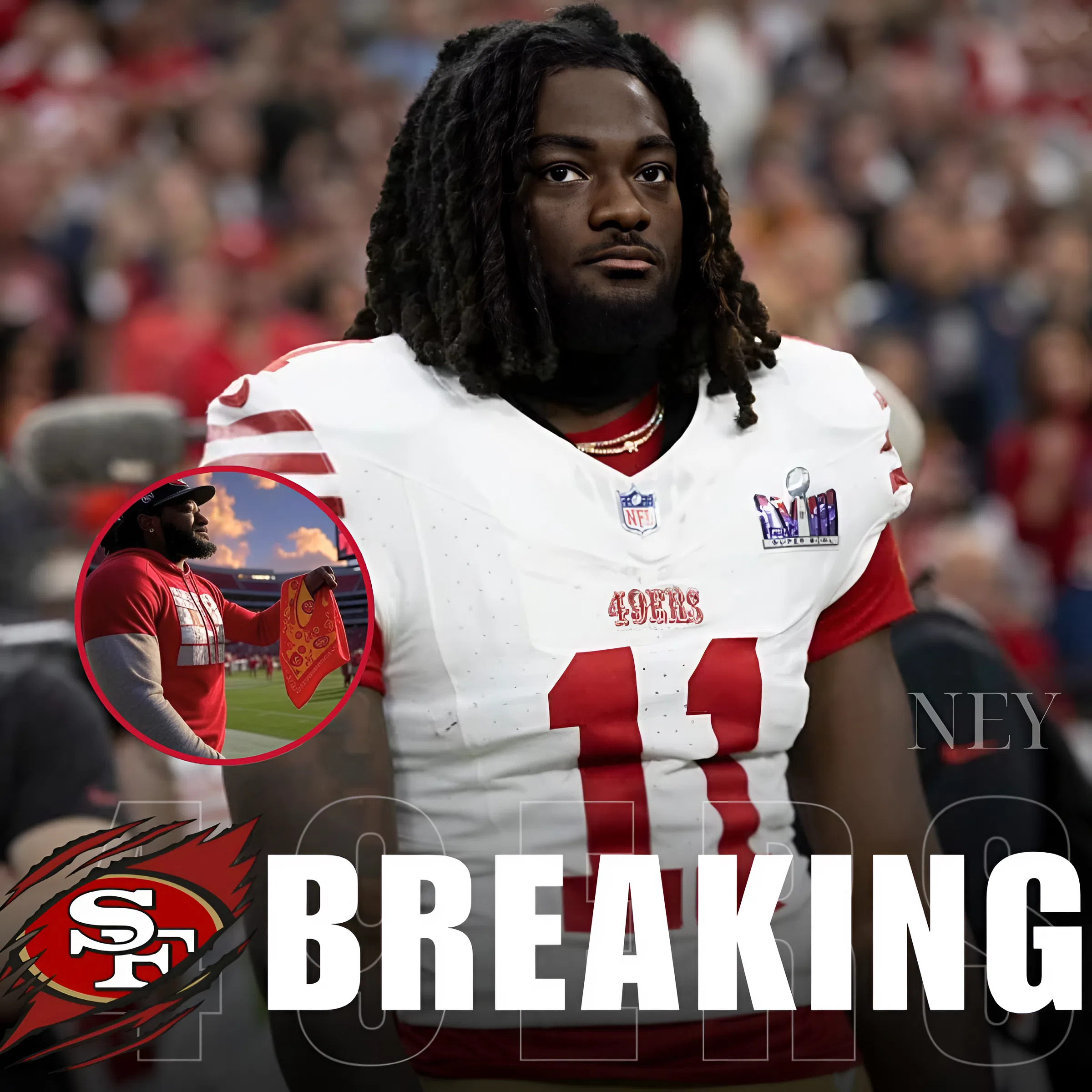 LATEST NEWS: He didn’t just toss it — he froze the whole stadium.” After news of Hulk Hogan’s passing, Brandon Aiyuk walked out of practice and did something small that silenced his teammates. It had nothing to do with football… but everything to do with who he still believes inspired him as a kid... - ney