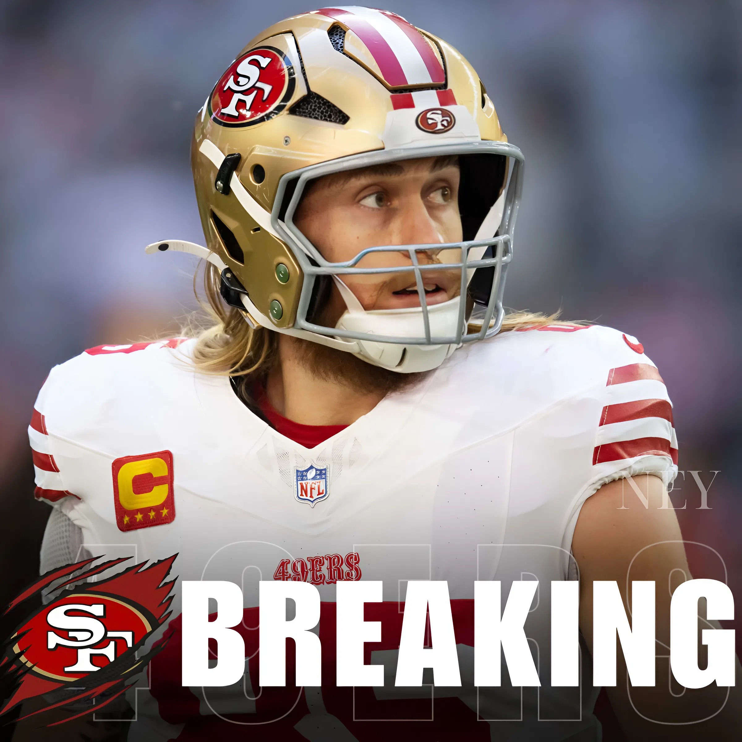 BREAKING: 49ers captain George Kittle sparks locker room drama! Sources claim he confronted younger teammates during a meeting, pointing directly to their ‘lack of intensity’ before the crucial matchup. Witnesses say things got so tense that staff members rushed in to settle the storm — but what really went down?... - ney